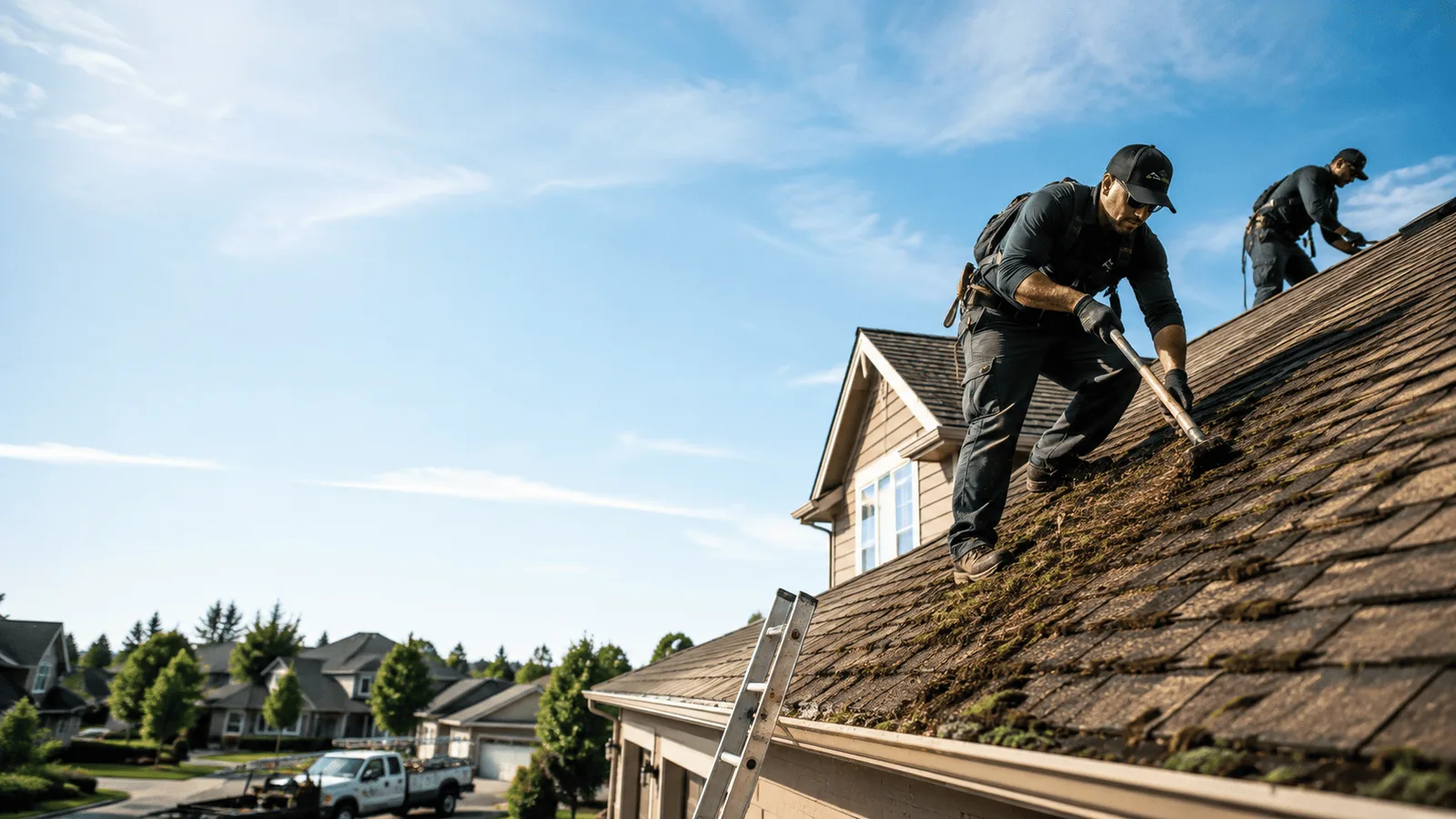Roof Moss Removal in Greenwich, CT near me